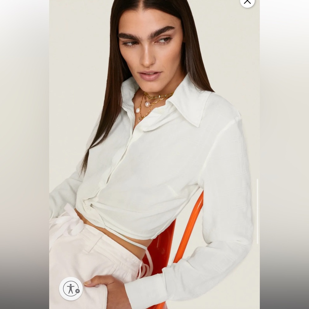 Louna Tie Back Top, RTR - Picture 4 of 8